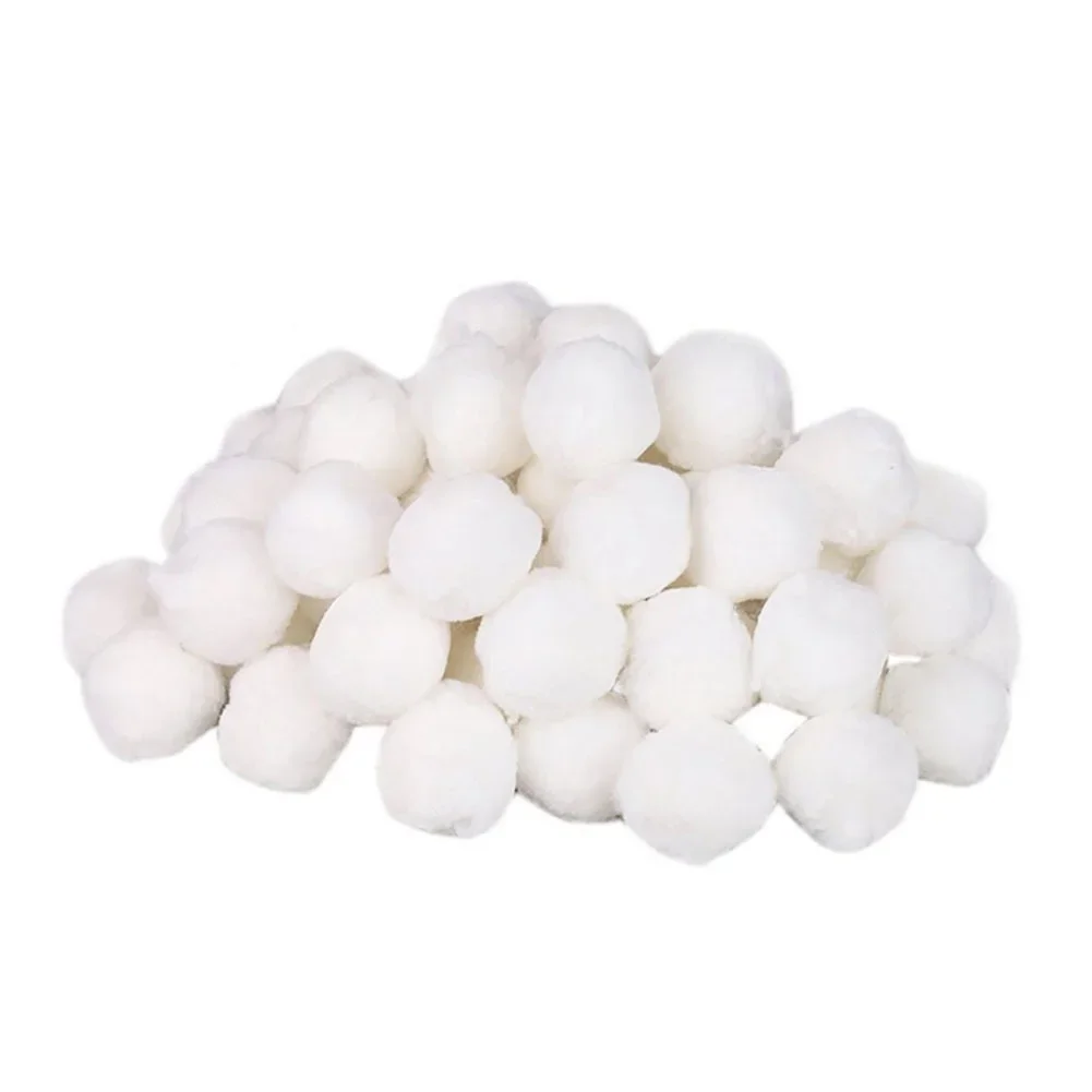 

Cleaning Ball Pool Filter Balls Cleaning Cotton Ball Durable Polysphere Balls Eco-Friendly Fiber Media High Quality