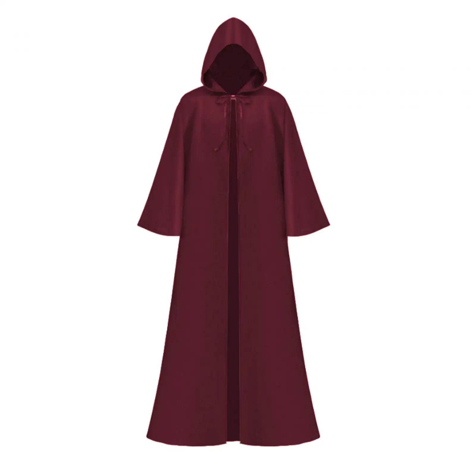 

Halloween Long Hooded Cloak Cape Cosplay Durable Wizard Devil Outfit for Birthday Parties, Masquerades and Halloween Festivities