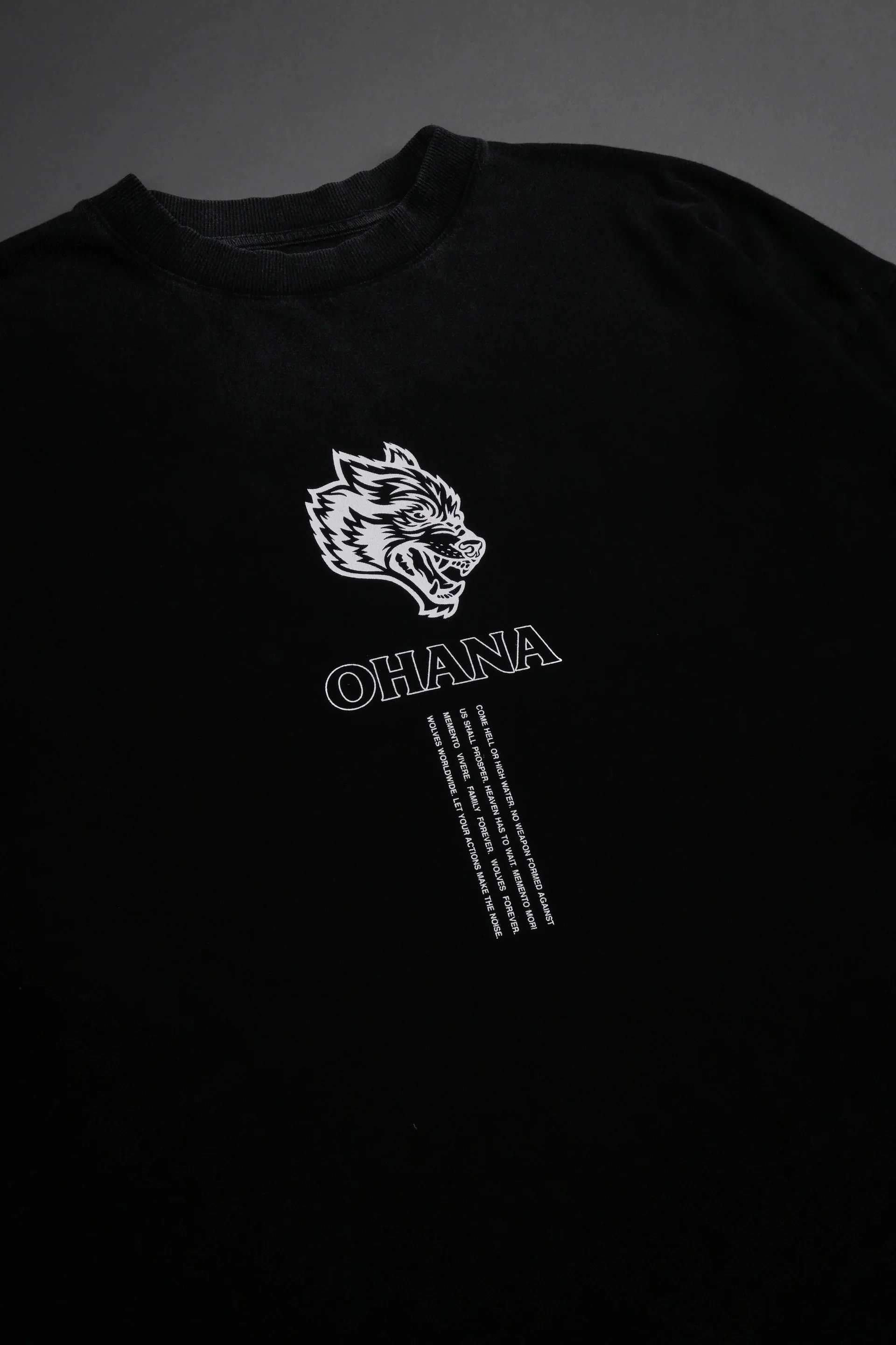 Darc Sport　ohana logo premium muscle T DARC SPORT OHANA Series Men T-shirts Y2K Graphic Printed