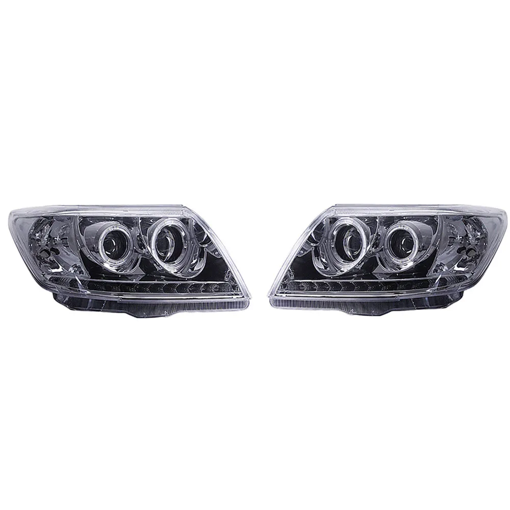 

A Pair Auto Headlamp LED Aperture Lens For Toyota Hilux Vigo 2008 to 2011 Modified Headlight Assembly