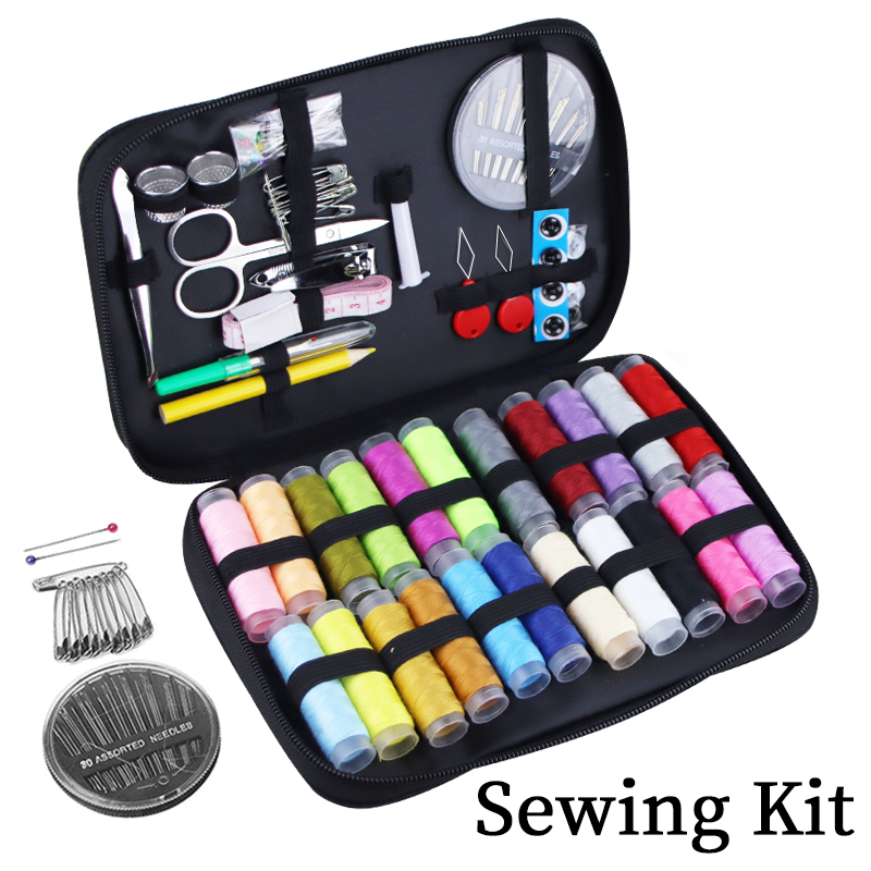Complete Sewing Kit Portable Needle and Thread Travel Kit DIY Embroidery Handwork Sewing Tool Set Needle and Thread Organiser