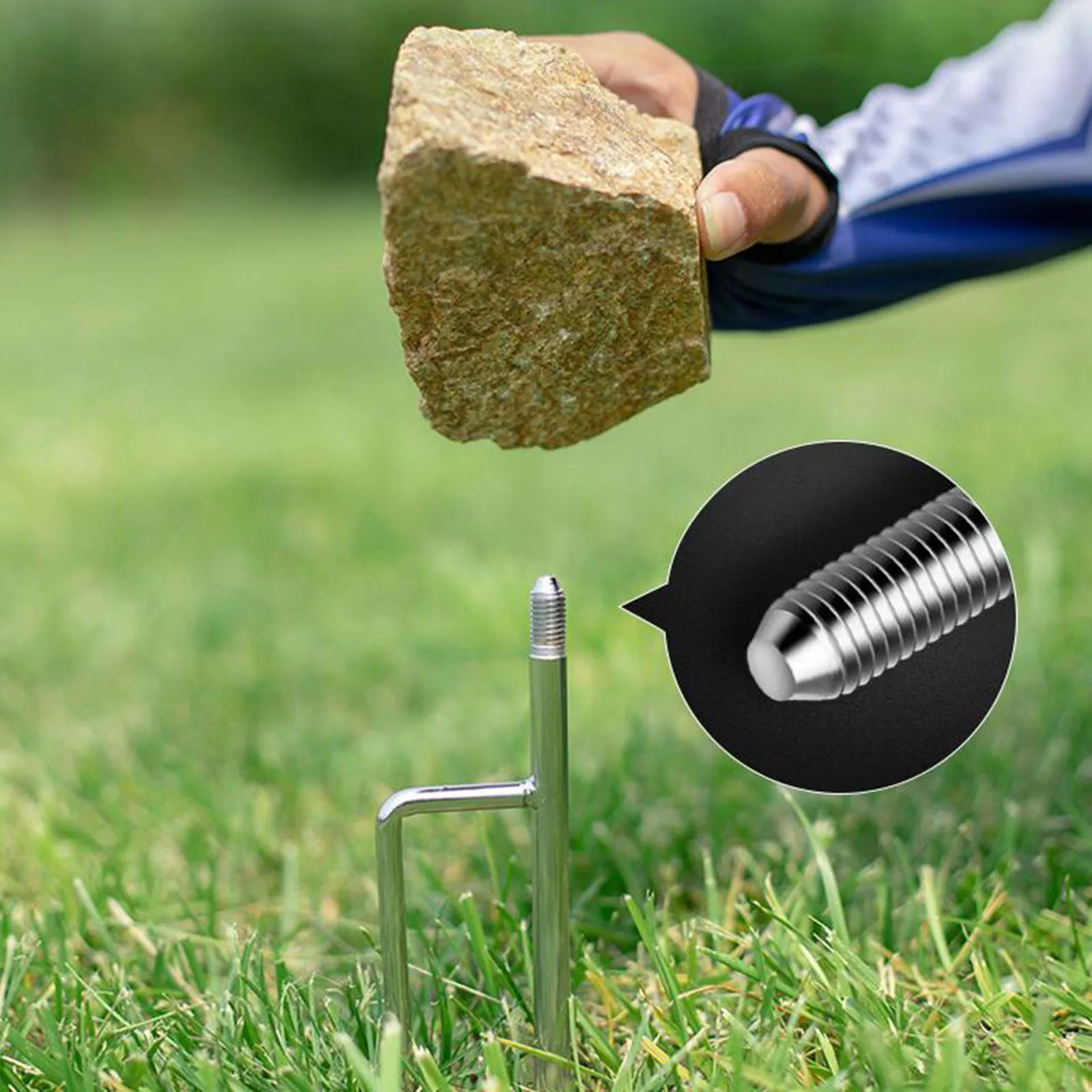 Fishing Rod Holder Fishing Rod Holder Fishing Ground Support Stand Pole Holder Ground for Bank Shore Beach River Lake Equipment fishing rod bracket fishing rod support fishing rod rest fishing rod holder