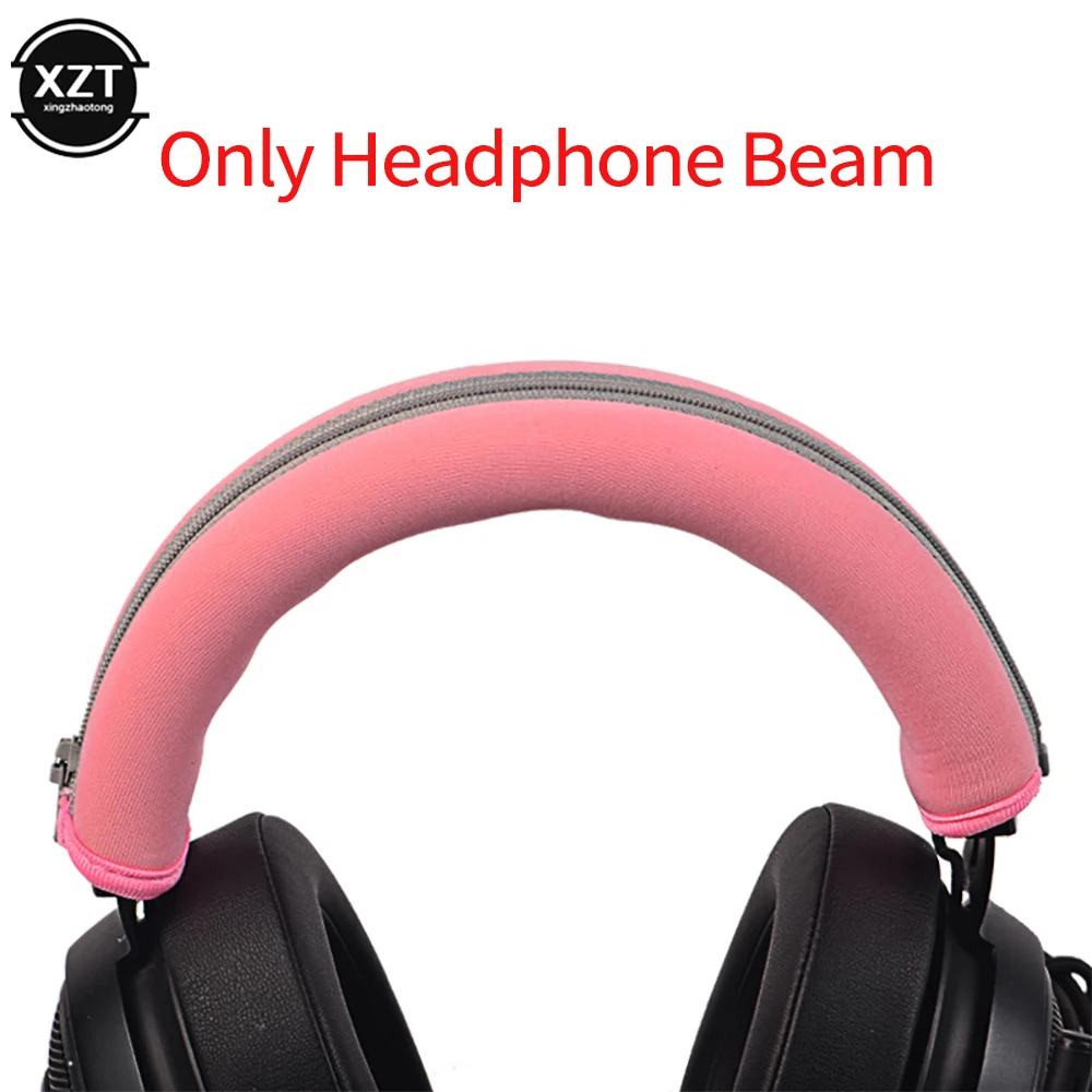 Headphones Headband Cushion Pads Bumper Cover Zipper Replacement for Razer Kraken PRO 7.1 V2 Headset