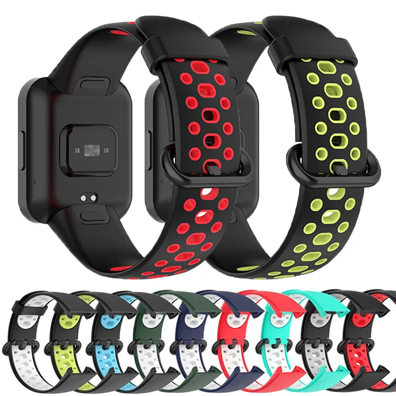 

Ремешок спортивный для XiaoMi Mi Watch 2, сменный силиконовый браслет для Xiaomi Redmi Watch 2 Lite