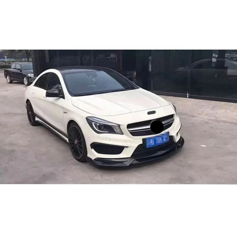 벤츠 CLA 45 바디킷 2014용 핫세일 카본 파이버 프론트 립