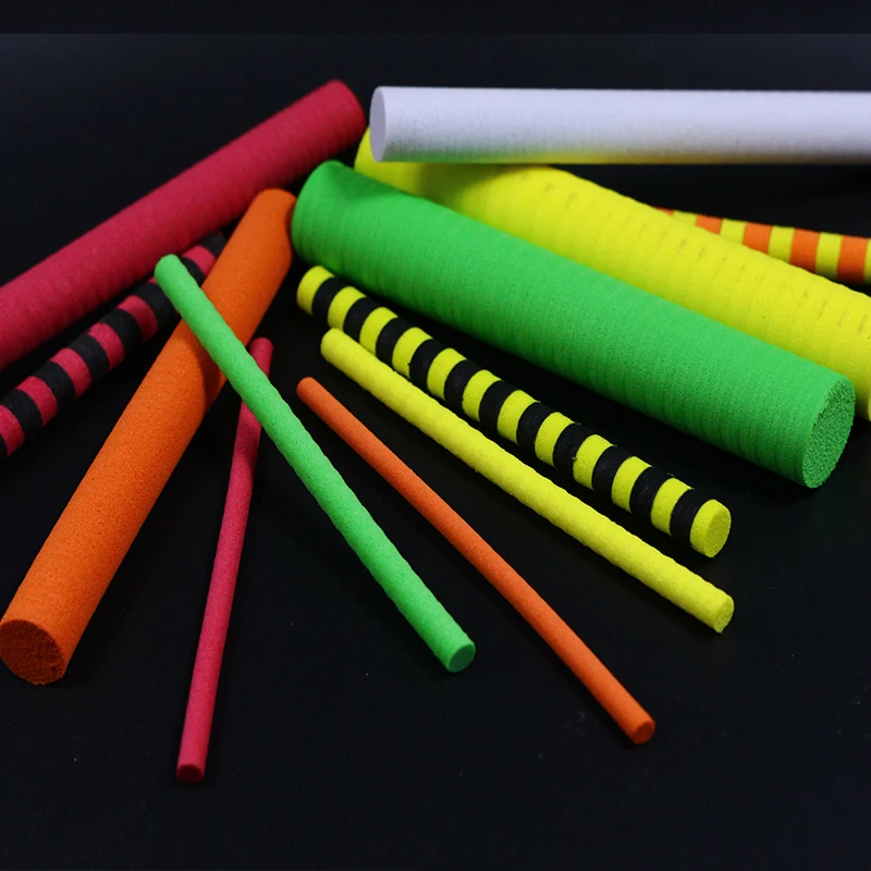 Fly Tying Buoyant Foam Cylinders for Insect Body Extensions - 7cm Long