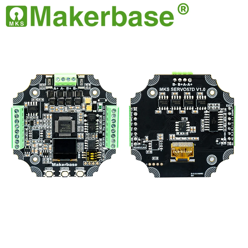 Impressora 3d do Cnc do Motorista do Motor Deslizante do Laço Fechado de Servo57d Nema23 de Makerbase Mks para Gen_l Foc Silencioso e Eficiente - Imagem 4