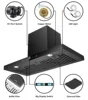 60cm 70cm 90cm Super Quiet Cooker Hood Kitchen Range Hoods With Auto Clean 5