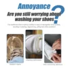 Shoes Cleaning Foam White Shoes Dirt Polish Cleaner Sneaker Yellow Whitening All Purpose Cleansing Canvas Shoes Cleaning Agent 6
