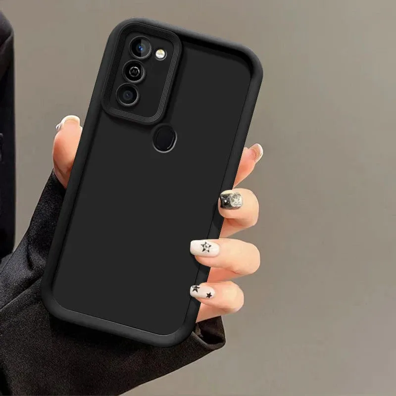 Spark Series Soft Back Cover with Camera Protection and Anti-Drop Design