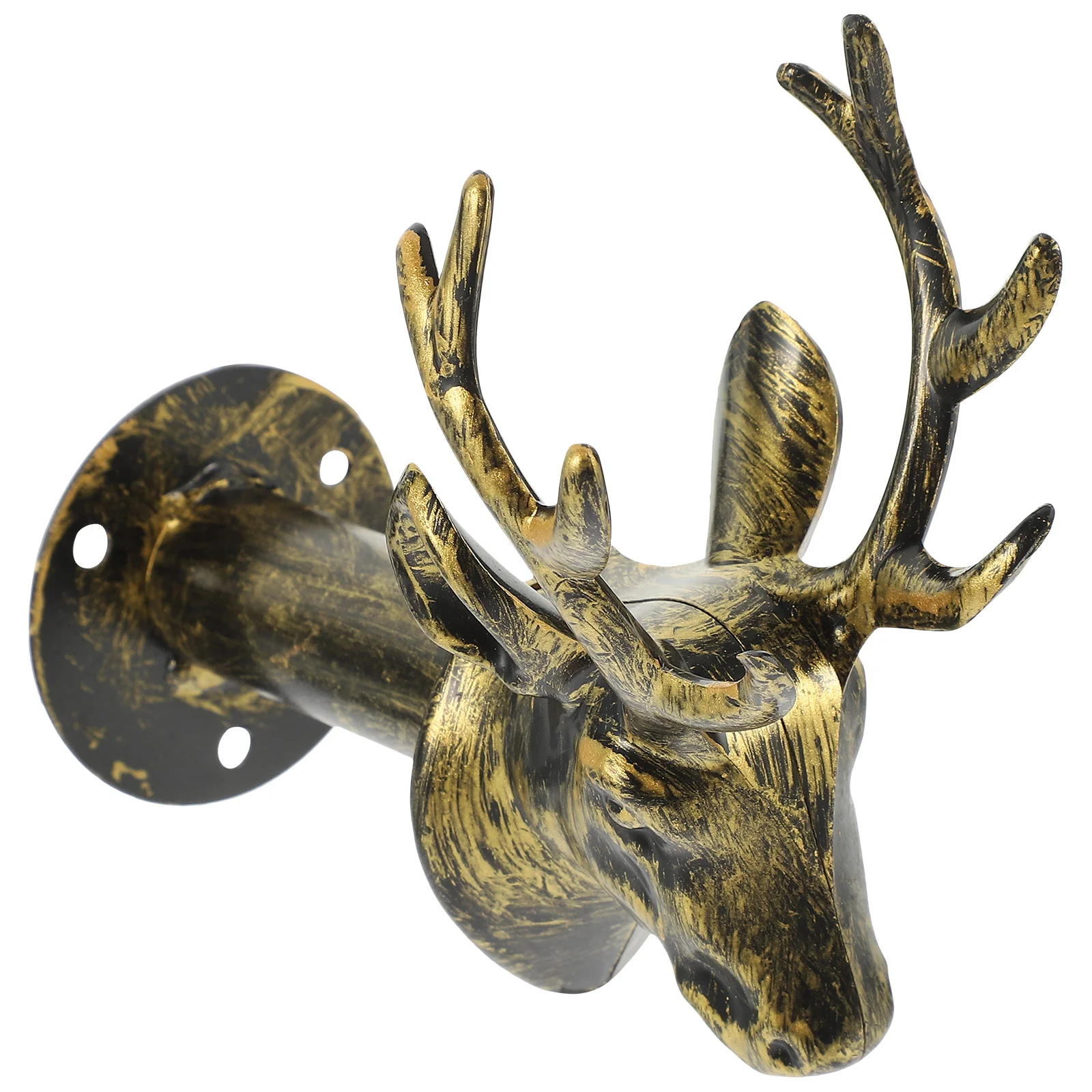 

Iron Decorative Deer Wall Hook Deer Antler Key Hat Holder Hanging Towel Key Coat Hook