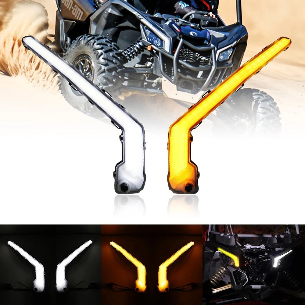 Front-LED-Signature-Lights-Turn-Signal-Light-Assembly-for-Can-Am ...