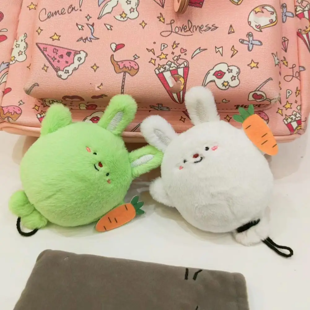 

Cartoon Rabbit Plush Pendant Soft Bunny Pendant Plush Toy for Girls' Backpacks Cute Stuffed Animal Ornament Kids' Gift