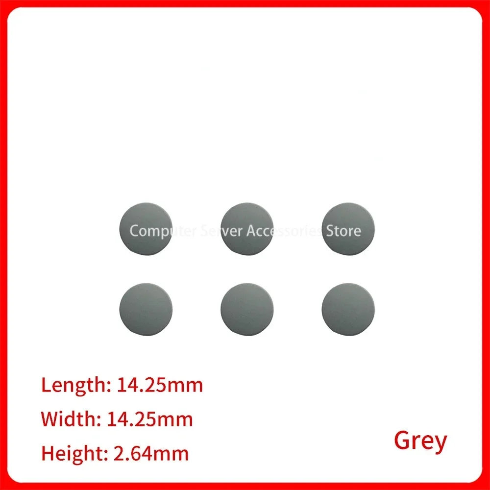 

Notebook Computer Foot Pad Battery Foot Pad Bottom Shell Foot Pad Rubber Pad For Laptop DIY Modified Foot Pad Grey