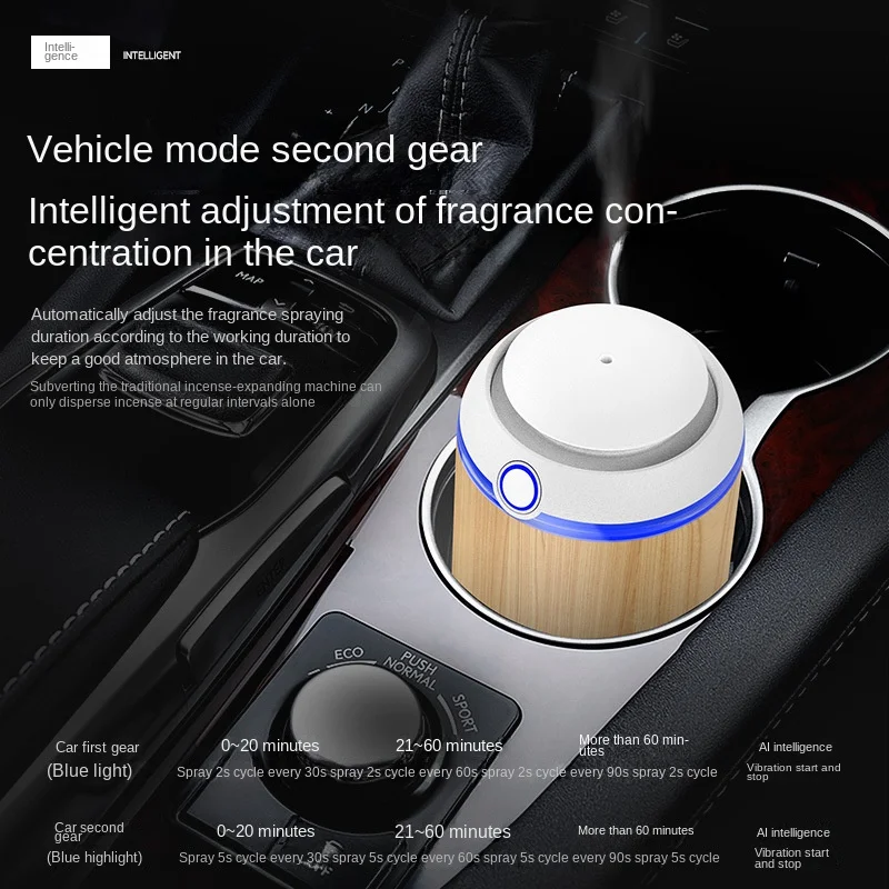 Car Accessories (usb Charging) Mini Car Aromatherapy Sprayer Large Volume  Car Smell Expander Usb Car Aromatherapy Machine Dazzling Three Gear