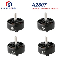 1 / 4PCS FLASHHOBBY A2807 2807 1800KV 4S 1500KV 1300KV 6S Brushless Motor for FPV Freestyle  Long Range Drones DIY Parts