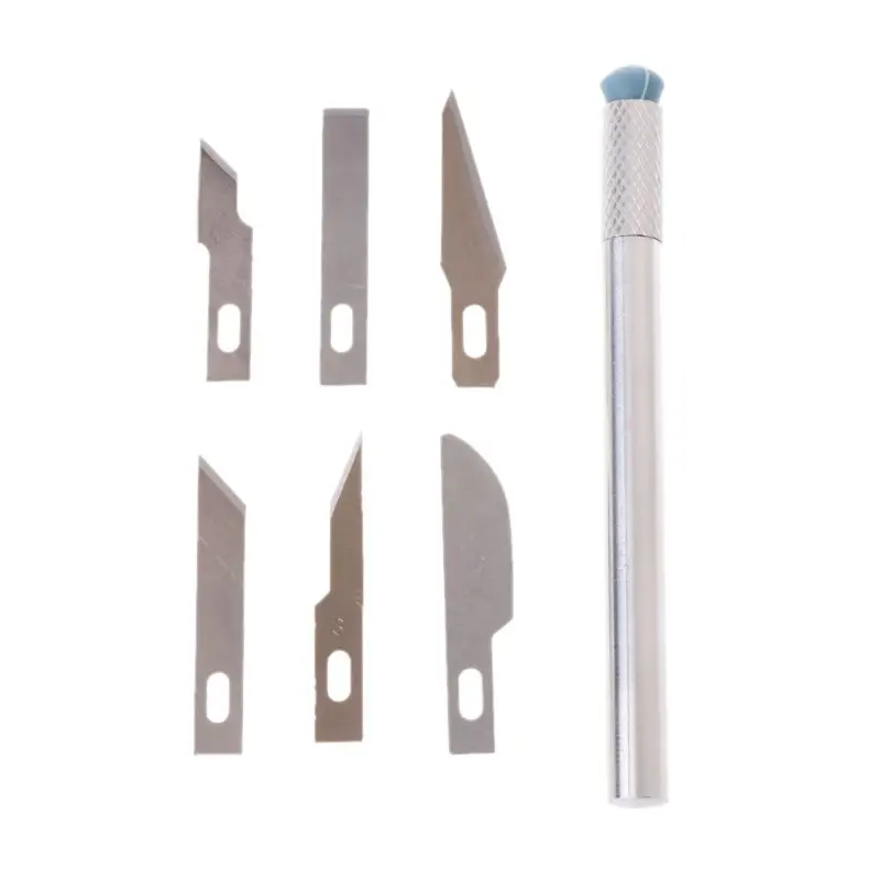 

7 in 1 Multi-function Scrapbooking Model Hobby Crafts Carving Knife Tool Set