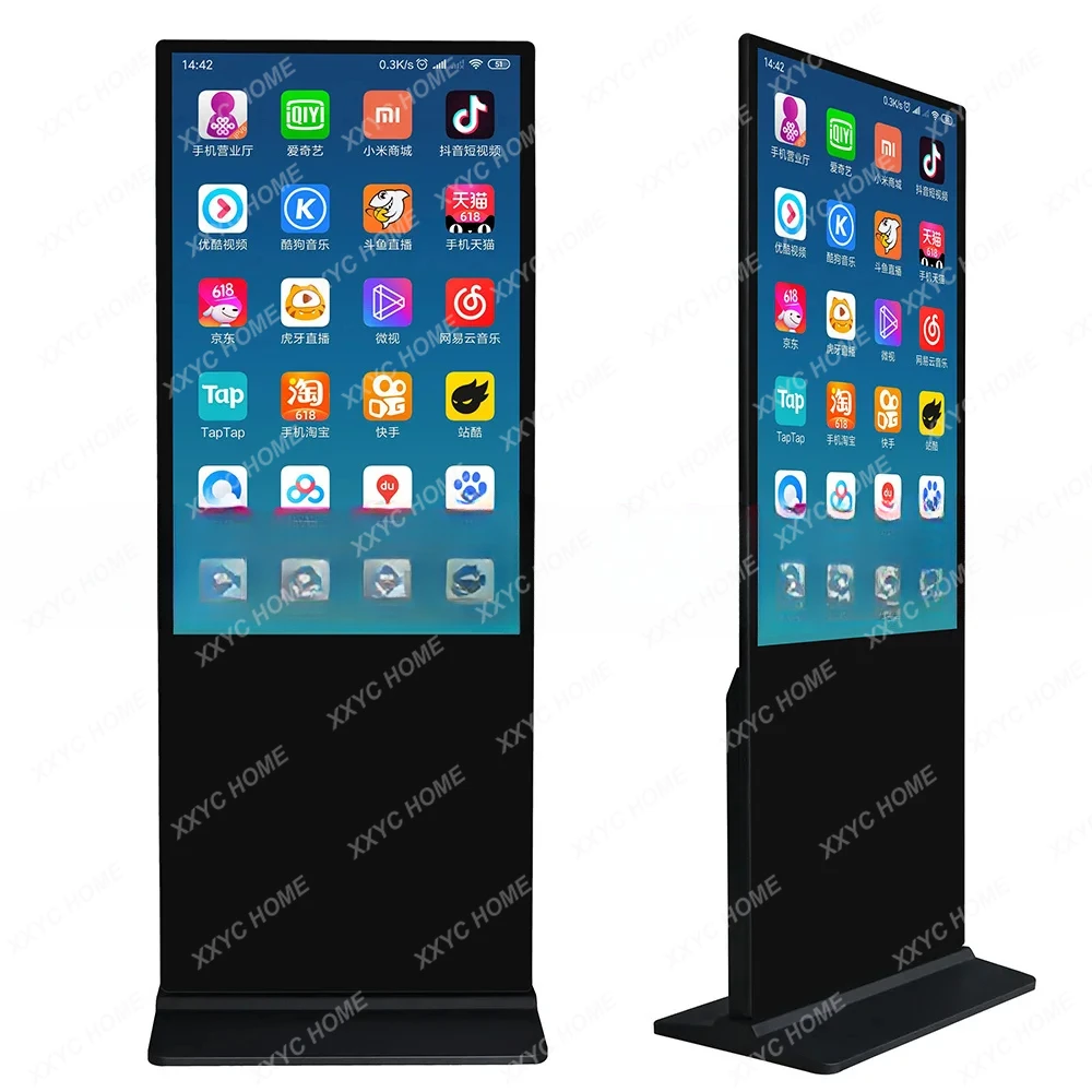 

43/55/65 Inch Vertical Floor-Type Advisement Player Touch LCD Display Video HD Network Media Player
