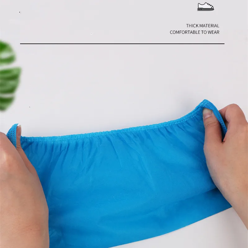 Non-woven Disposable Shoe Cover Dustproof Non-slip Shoe Cover Children Students Adult Non-woven Shoe Cover Household Foot Cover
