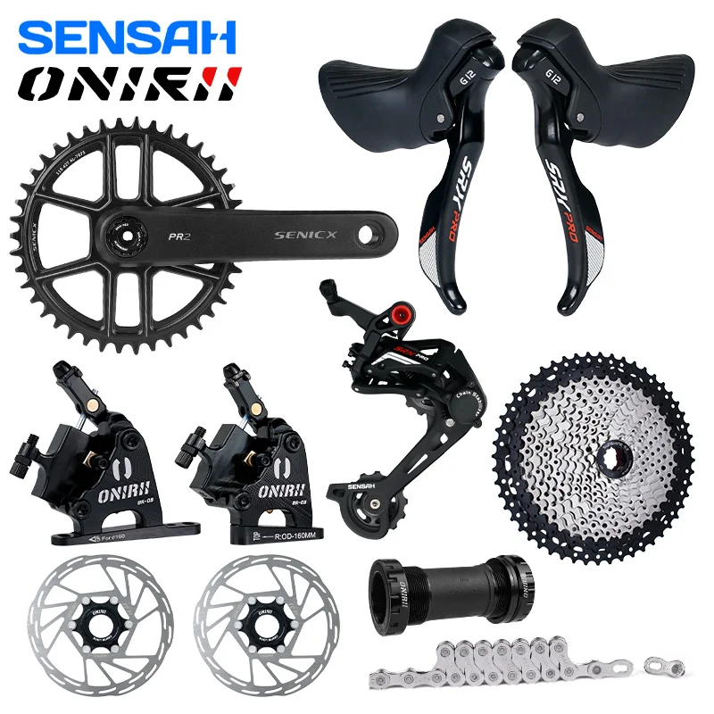sensah 12sコンポーネントセット 注目の新入荷】12速コンポが他社の半額以下で手に入ります！転倒