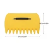 Leaf Claws Soft Leaf Grabbers Serrated Yard Leaf Rake Yard Leaf Catcher for Picking Up Leaves Grass for Clippings Shrubs Garbage 6