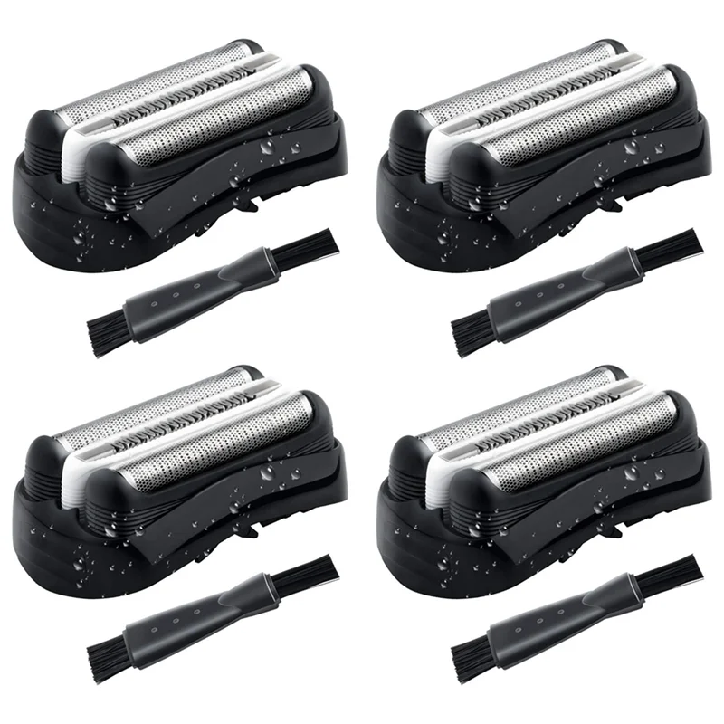 

4X 32B Shaver Head Replacement for Braun 32B Series 3 301S 310S 320S 330S 340S 360S 380S 3000S 3020S 3040S 3080S