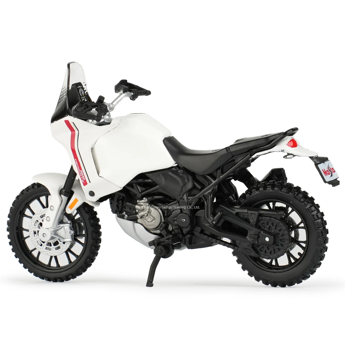 Maisto 1:18 Ducati Desert X Static Die Cast Vehicles Collectible Hobbies Motorcycle Model Toys 4