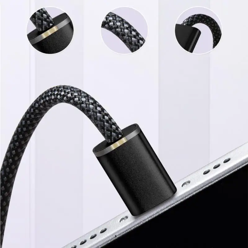 leistungsstarke USB-zu-Typ-C-Ladekabel R53C bietet eine effiziente Ladedatenleitung – Detail 1