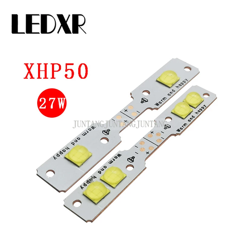 High-power Ceramic XHP50 Lamp with Copper substrate 27-54W High-brightness Lamp Beads Two-color white light warm white light