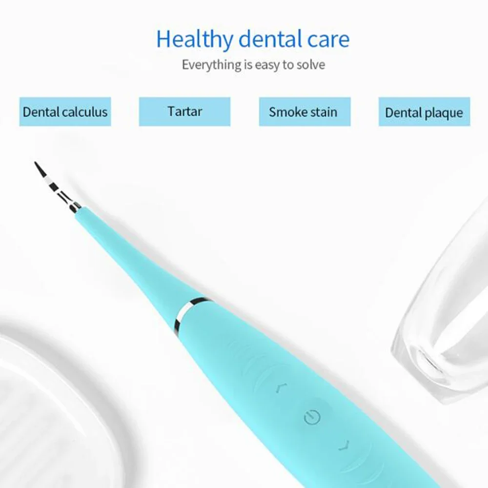 Sonic Dental Scaler Tooth Calculus Remover USB Recharge Vibration Tooth Stains Tartar Cleaner Tool Whiten Teeth Dropshipping