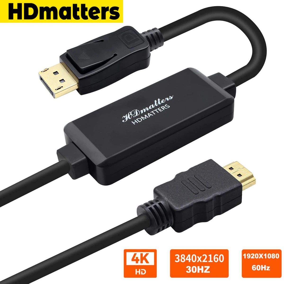 harpun tæppe Indskrive Port Dp Hdmi Cable Adapter Apple | Active 4k Displayport Hdmi | Apple Displayport  Hdmi - Audio & Video Cables - Aliexpress