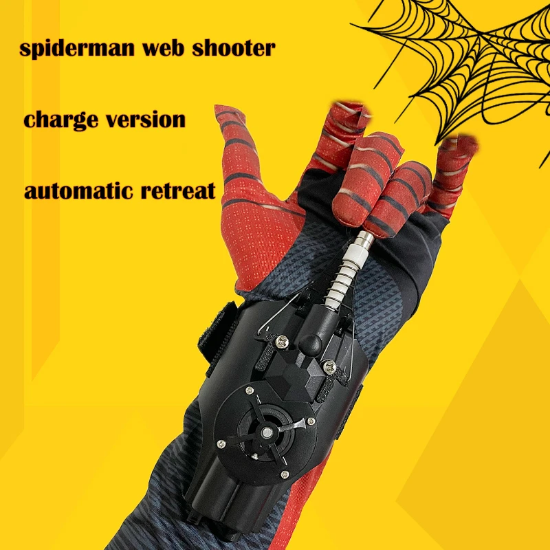 Spiderman  Shooters Spider Man Wrist Launcher Upgraded Version Peter