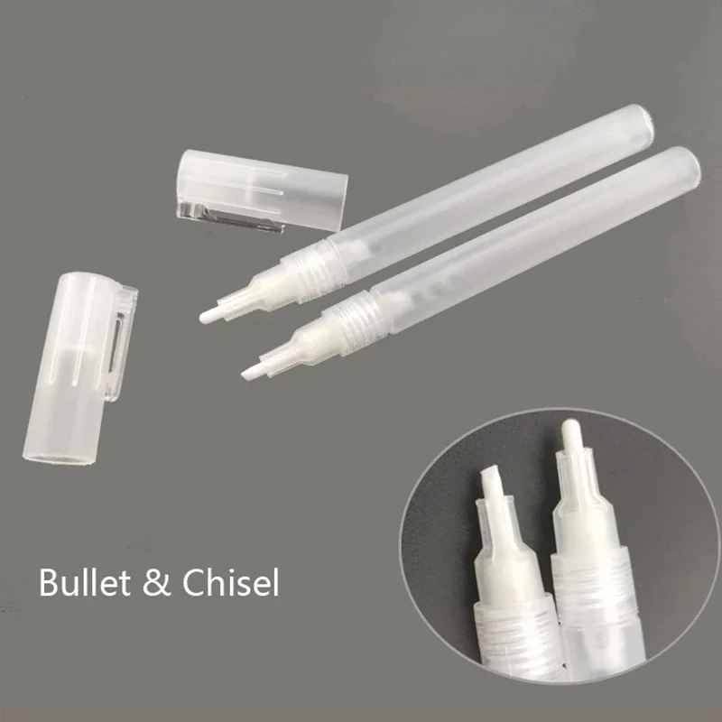 Pen Rod Barrels Plastic Empty Pen Rod 0.5/0.7/3/4.5/6.5/8/10/15/30mm Barrels Tube for Graffiti Pen Liquid Chalk Markers Paint Accessories