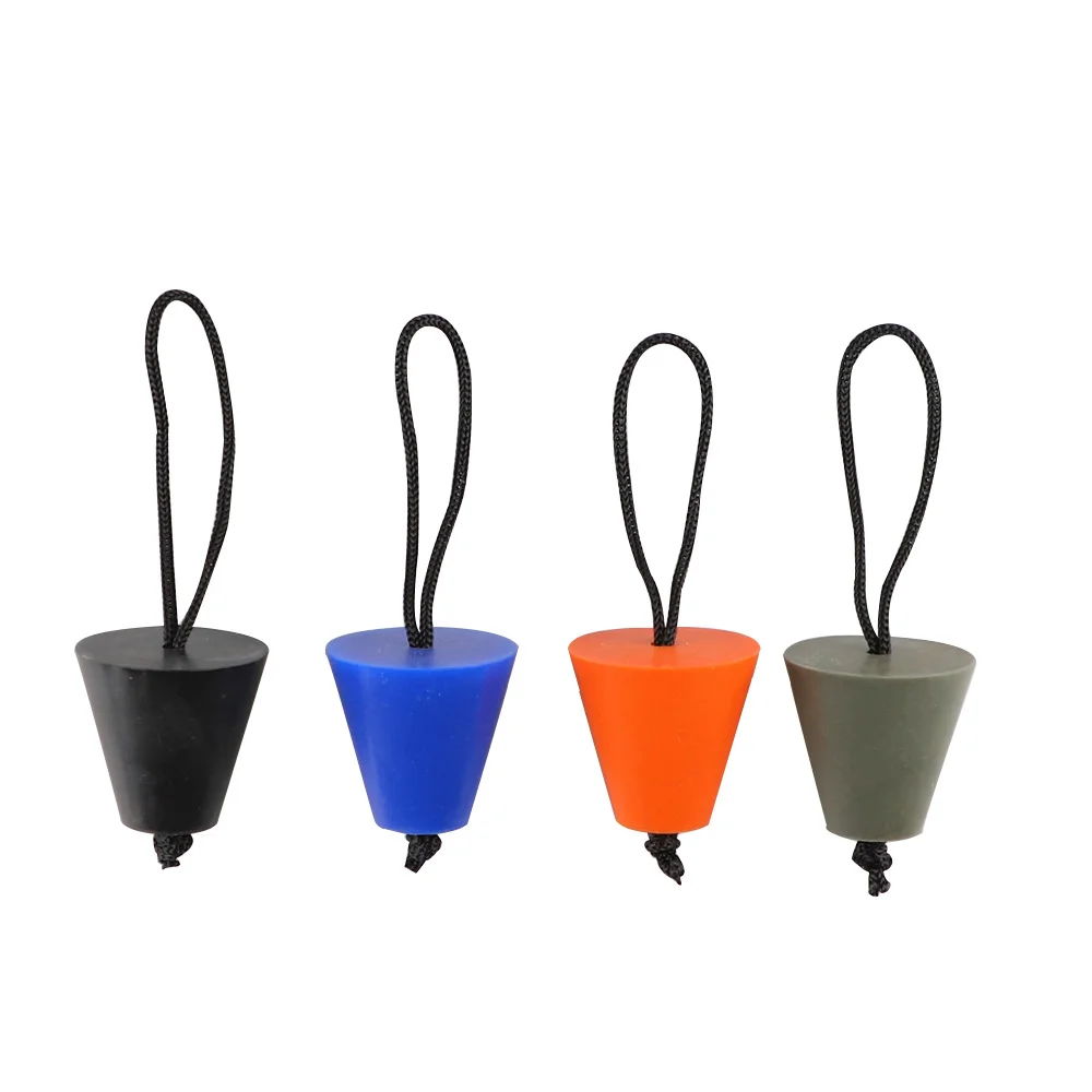 Kayak Accessories Waterproof Plug Silicone Hole Plug Leather Cone Silicone Waterproof Rubber 1PC