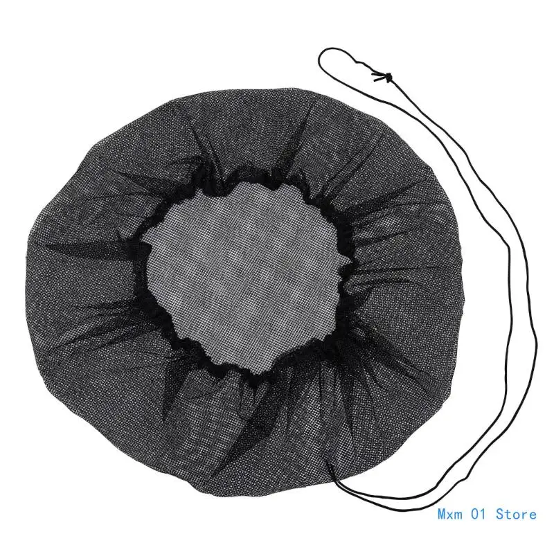 

Rain Bucket Netting Screen Covers with Drawstring Keep Mosquitoes & Debris Outs Drop shipping