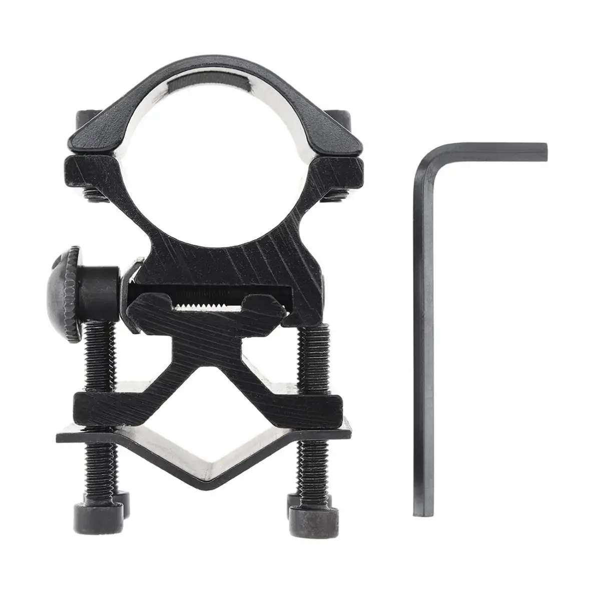 Suitable for 25mm Ring and 20mm Rail Mounted Flashlight Bracket Designed to install onto the Rifle Barrel