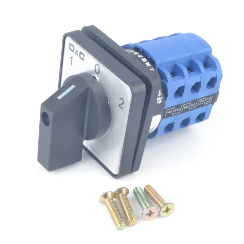 オフ-オン 2ポジション LW26 32A 5極 20端子 切替カムスイッチ ロータリーセレクター LW28- LW26GS-32A 南京錠カムスイッチ 5P 20端子 690V 切替ロータリーセレクタ ON/OFF 2ポジション LW26GS