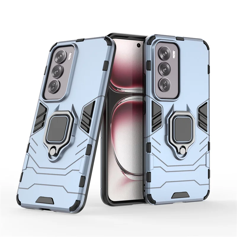 Magnetische Hülle für OPPO Reno 12 Pro 5G Reno 11 11F Schutzhülle mit Ringständerhalterung Shell Fundas Coque_voghion.com