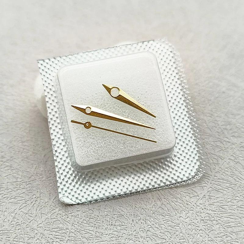 Uhrzeiger passend für 46941 46943-Uhrwerk, Herrenzeiger, drei Nadeln, Silber/Gold/Blau, modifizierte Uhren, Zubehör, Zeigerset – Detail 8