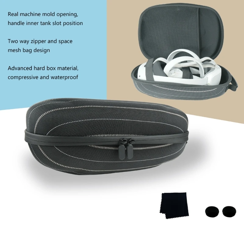 

Portable Headsets Carrying Bag Waterproof and Dustproof Hard Storage Case for 4 / 4Pro Access