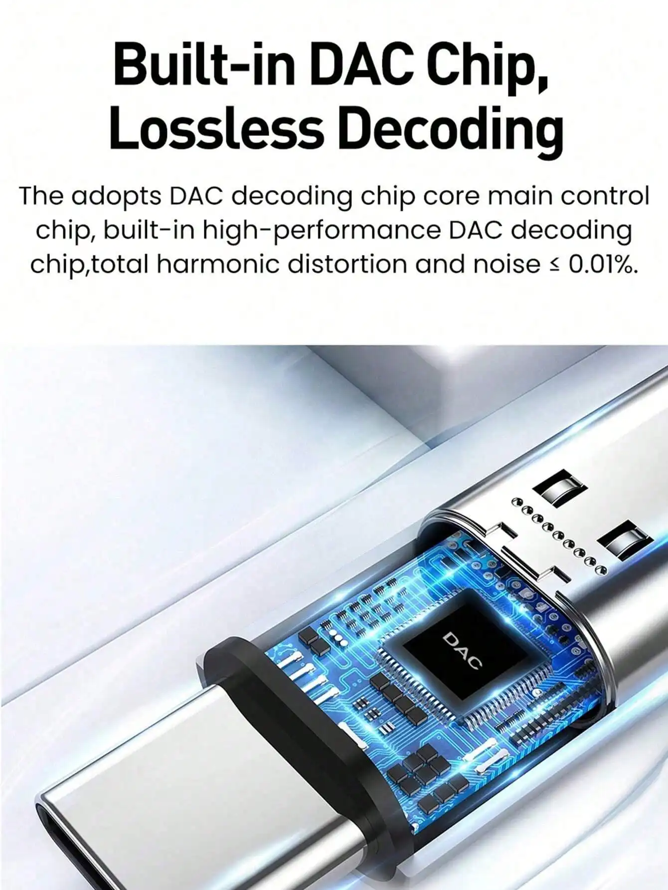 USB Type C to 3.5mm Female Headphone Jack Adapter USB C to 3.5 mm Aux Audio Dongle Cable Cord Compatible with iPhone 16 Pro Max