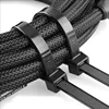 500-100Pcs Cable Tie Cable Binder Plastic Ties Outdoor Resistant Zip Ties Multi-Purpose Self-Locking Wraps Management Bundles 2