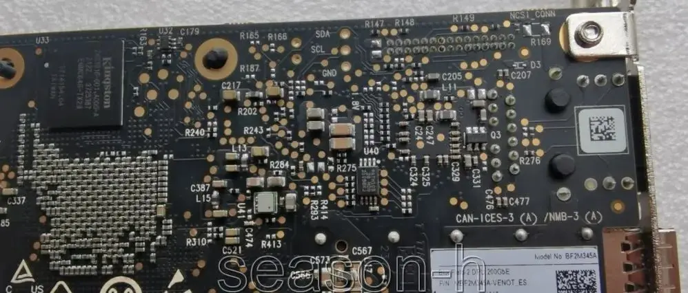 네트워크 카드 MBF2M345A BlueField-2 DPU 200GbE MBF2M345A-VENOT_ES 어댑터