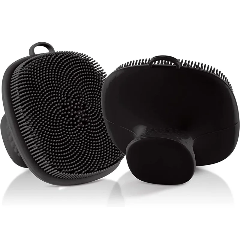 Facial Cleansing Brush Silicone Face Scrubber for Men and Women Facial Cleansing Brush Manual Cleansing Skin Care Brushes