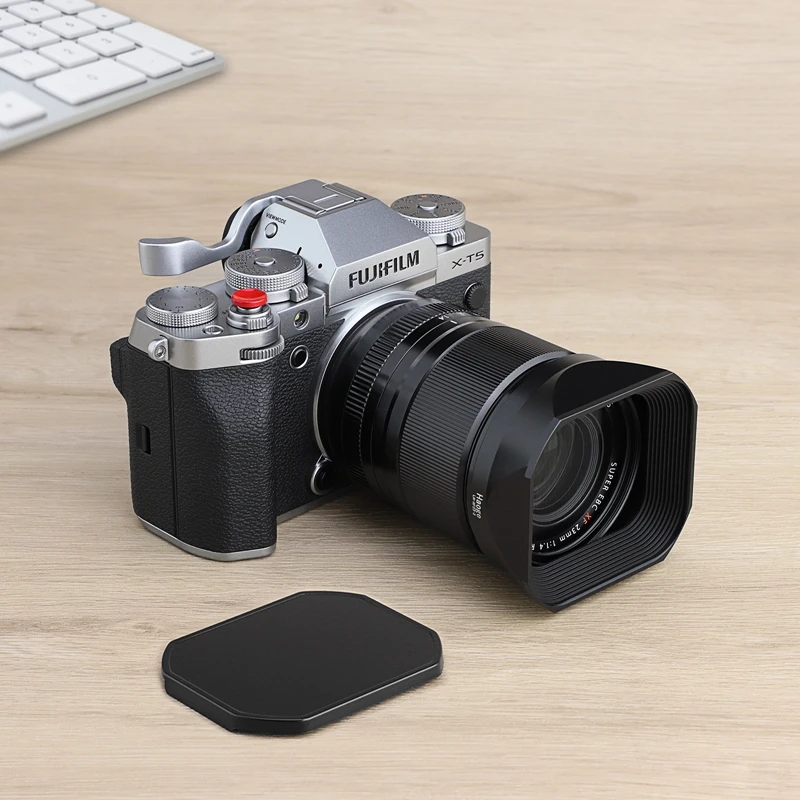 Haoge Metal Square Lens Hood for Fujifilm Fujinon Fuji XF16-50mm