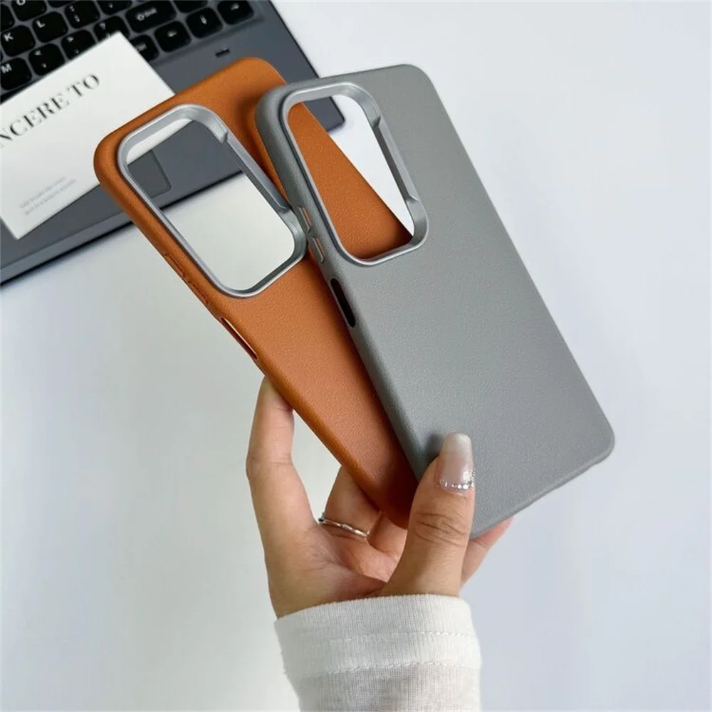 Leather Skin Soft TPU Shockproof Slim Phone Case