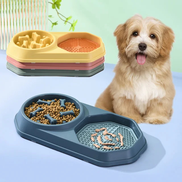 6 in 1 Slow Feeder Dog Bowls Silicone Licking Mat for Dogs Lick Mat Silicon  Feeding Mat Large Dog Feeder Bowl Cat Feeding Pad - AliExpress