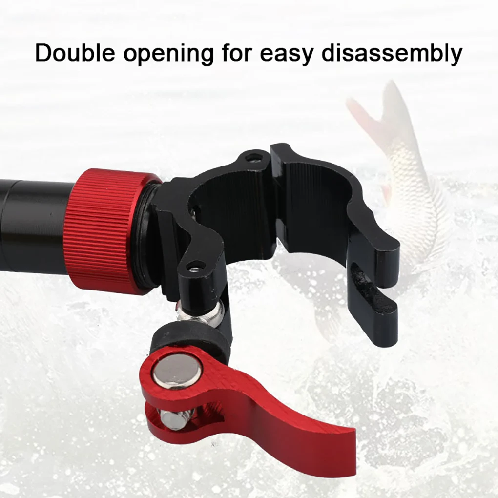 Fishing Chair Universal Umbrella Holder Aluminum Alloy Gear Rotatable Mount Stand Portable Rock River Bracket Equipment