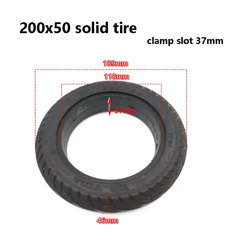 8-Inch Electric Scooter Solid Explosion-Proof Tire