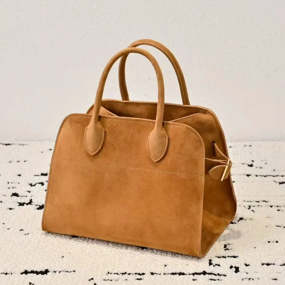 Celebrity Margaux Crossbody THE ROW Margaux 10 Buckled Leather